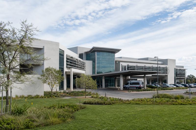 Private hospital exterior
